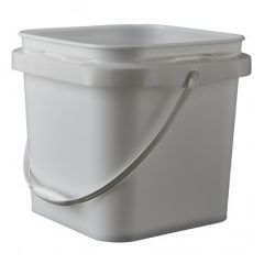 2 Gallon Square Retail Container