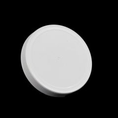 63MM White Threaded Lid