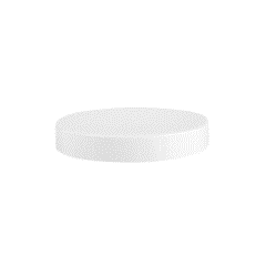 89-400 White Smooth Lid 