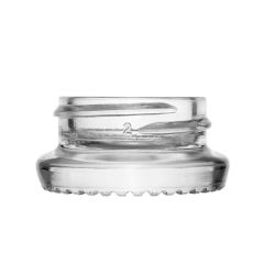 7ml 38mm Thick Wall Clear Glass Jar