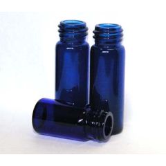  Cobalt Blue Glass Vials