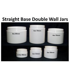 Straight-Base Double Wall Jars