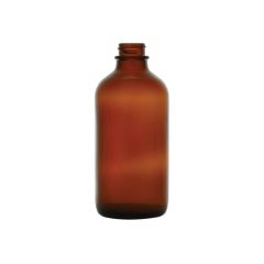 8 oz BOSTON ROUND GLASS BOTTLE