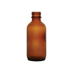 2 oz BOSTON ROUND GLASS BOTTLE