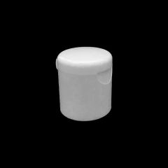 24-415 P/P White  Smooth Flip Top Closure 3000/case