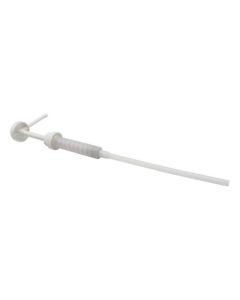 38-400 White PP Dispensing Pump, 11.8125" Dip Tube