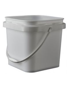 2 Gallon Square Retail Container