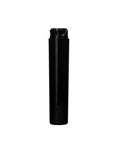 3.33in Black PS Child Resistant Vial, 16mm Lug Finish