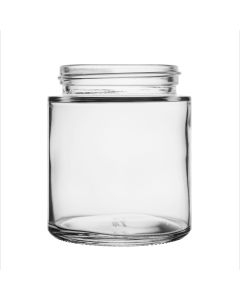 4oz 53mm Regular Wall Clear Glass Jar