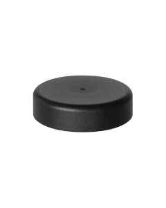 53mm Smooth Matte Black Child Resistant Closure with Foam Liner