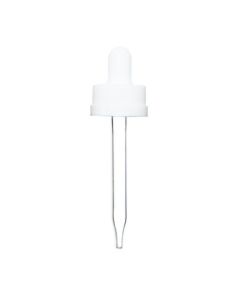 1 oz White Child Resistant Glass Dropper (20-400)