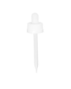 2 oz White Child Resistant Glass Dropper (20-400)