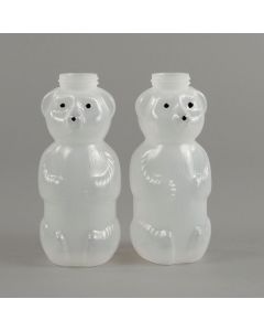 16 oz Natural LDPE Bear 38-400 Decorated (24 oz Honey) – B330