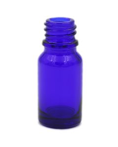 Blue Glass Dropper Bottle