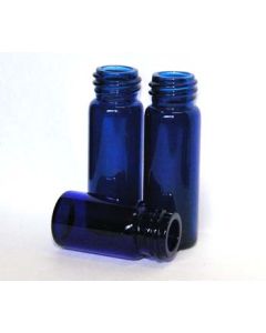  Cobalt Blue Glass Vials