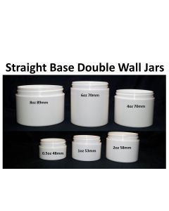 Straight-Base Double Wall Jars