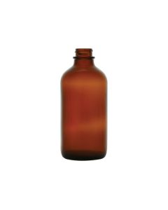 8 oz BOSTON ROUND GLASS BOTTLE